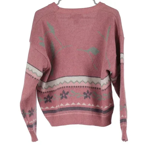 Vintage 62 East Pink Cottagecore Cardigan Sweater - Picture 5 of 5